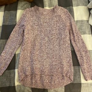 Purple loft sweater size M